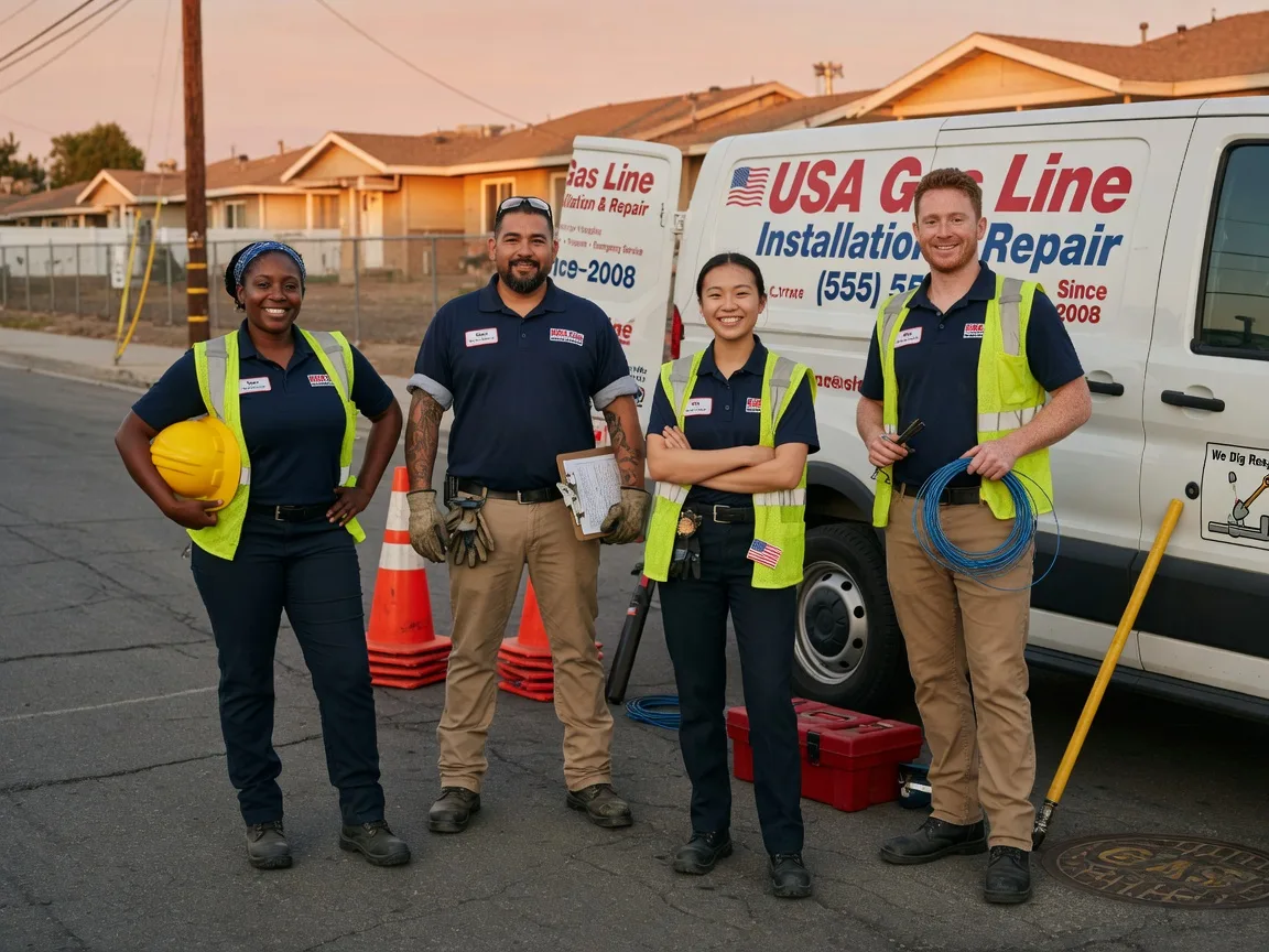 Gas Line Installation company in Cook, NE